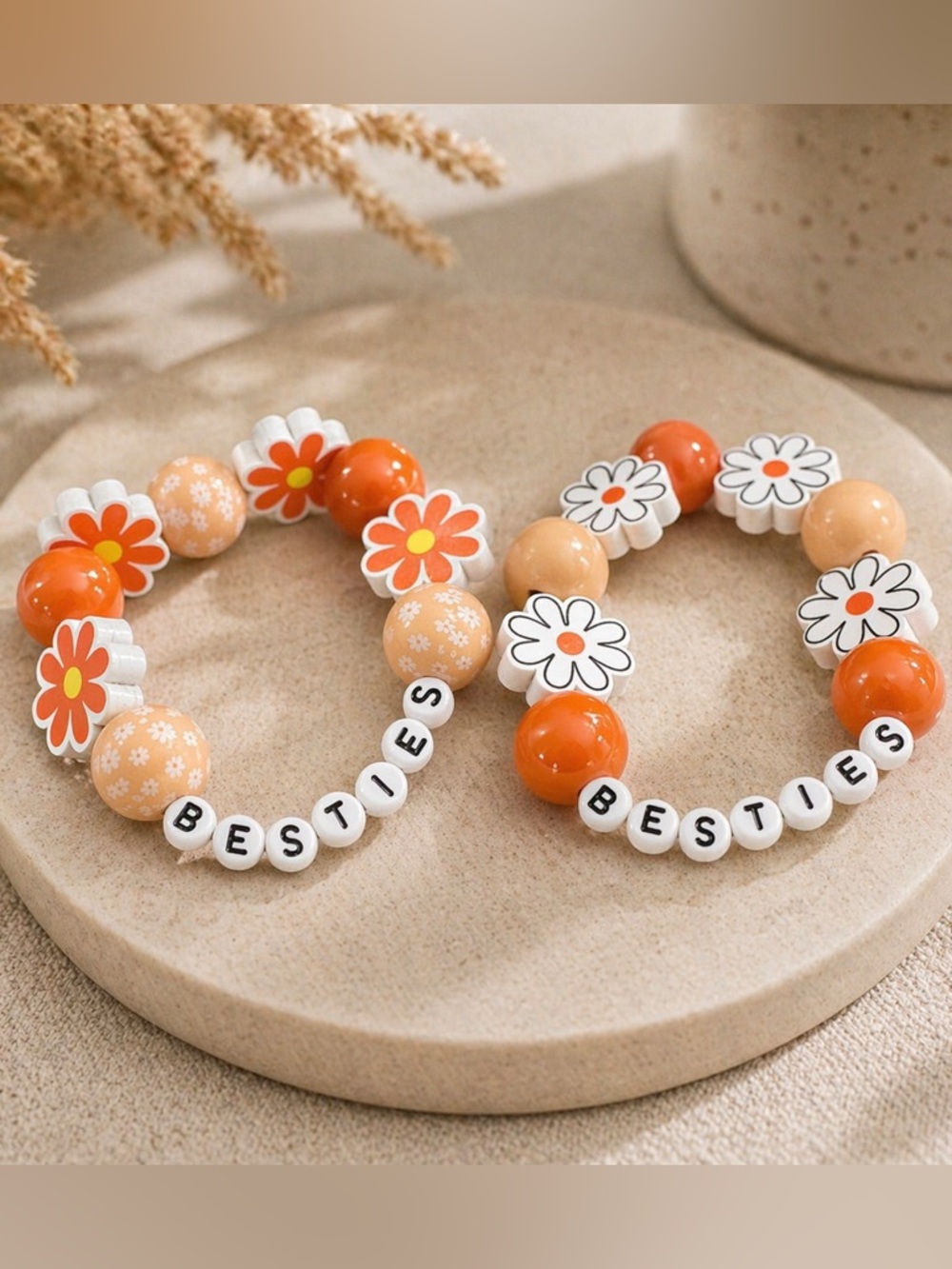Fall Besties Beaded Bracelets